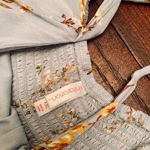 Xhilaration Pants - Floral Summer Jumpsuit Xhilaration Pants - Floral Summer Jumpsuit